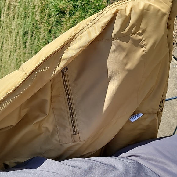 Double Down NWOT sz.XL inside zip pocket. two-tone brown - Picture 3 of 6